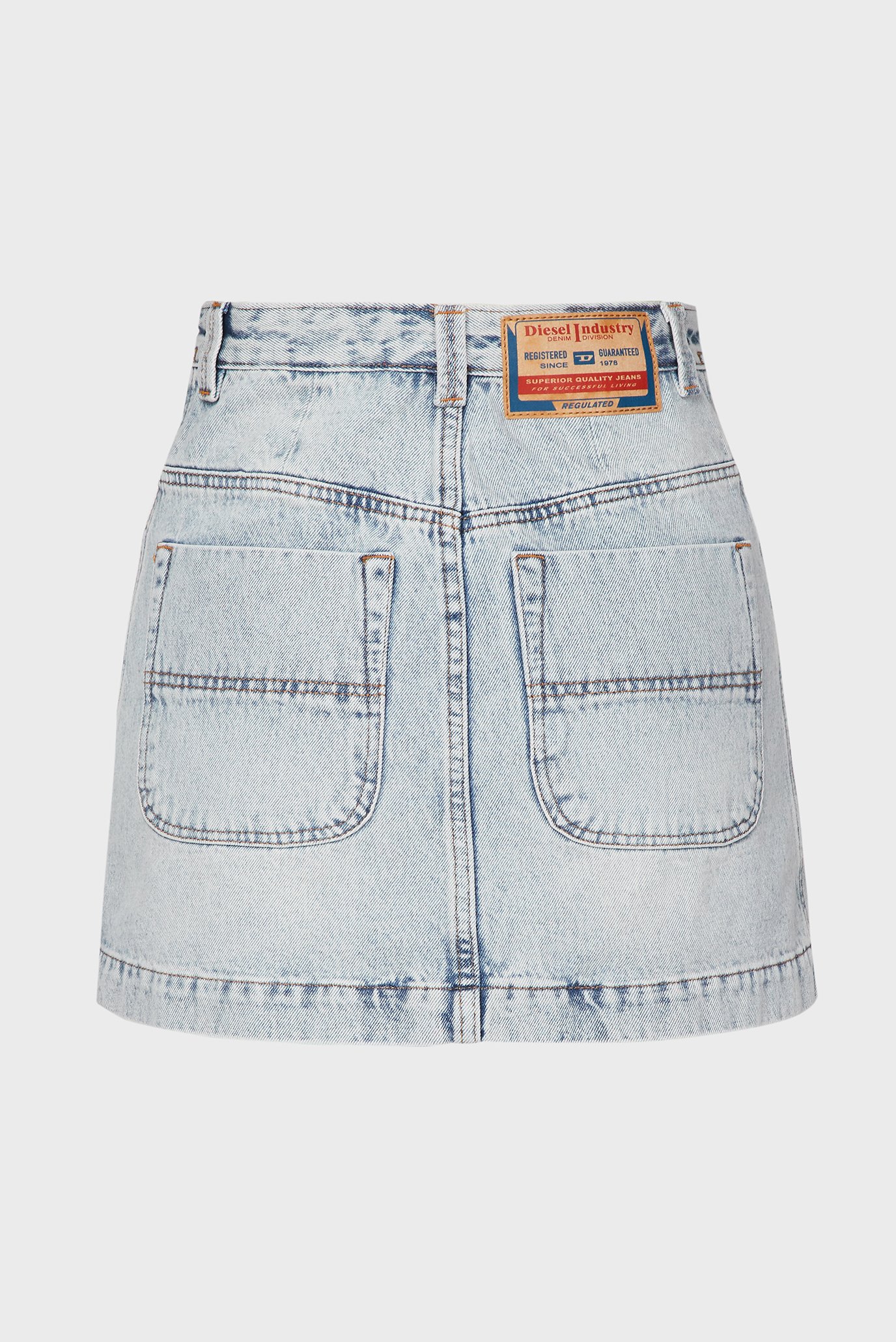 Женская голубая джинсовая юбка DE-ALBUS 5