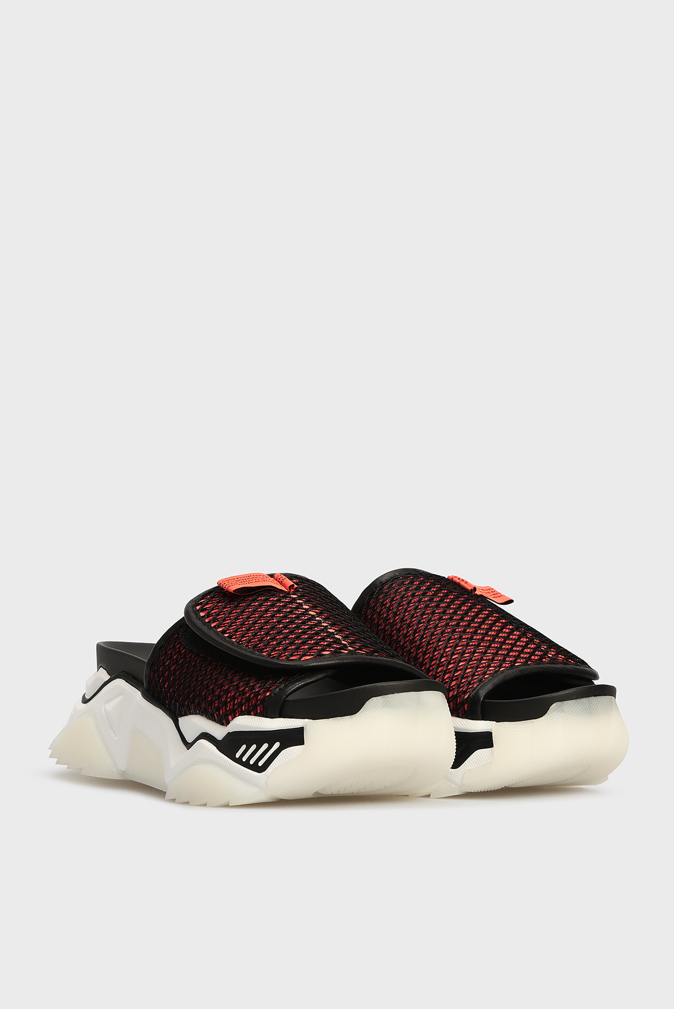 Женские черные слайдеры 9