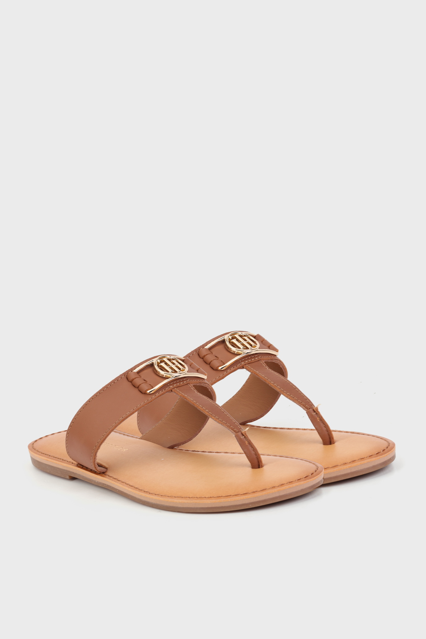 Сандалии TH HARDWARE FLAT LEATHER MULE 2