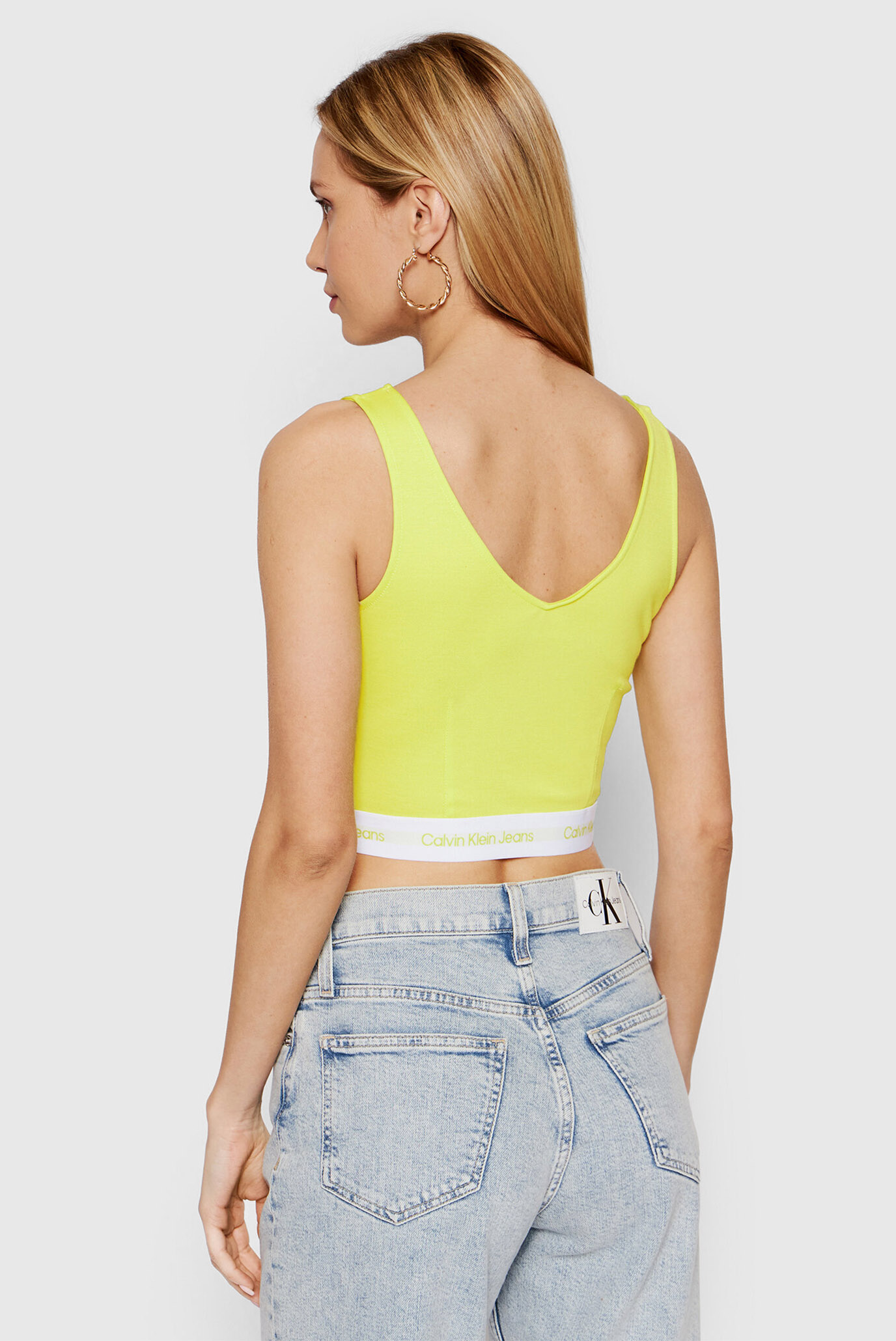 Топ CONTRAST TAPE MILANO STRAPPY TOP 3
