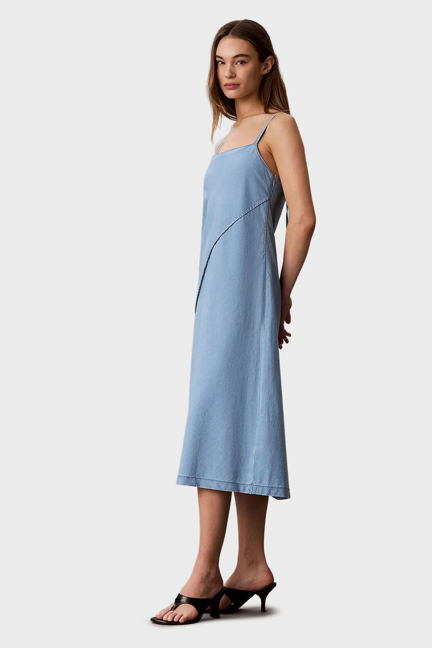 Платье BIAS CUT DENIM SOFT DRESS LIGHTW 2
