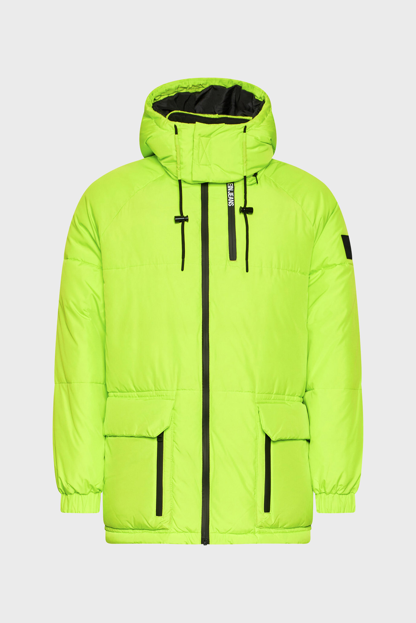 Куртка зимняя BLOCKING HOODED SHORT PUFFER 6