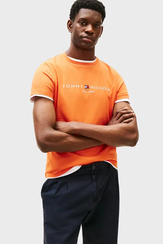 Футболка TOMMY LOGO TEE Tommy Hilfiger