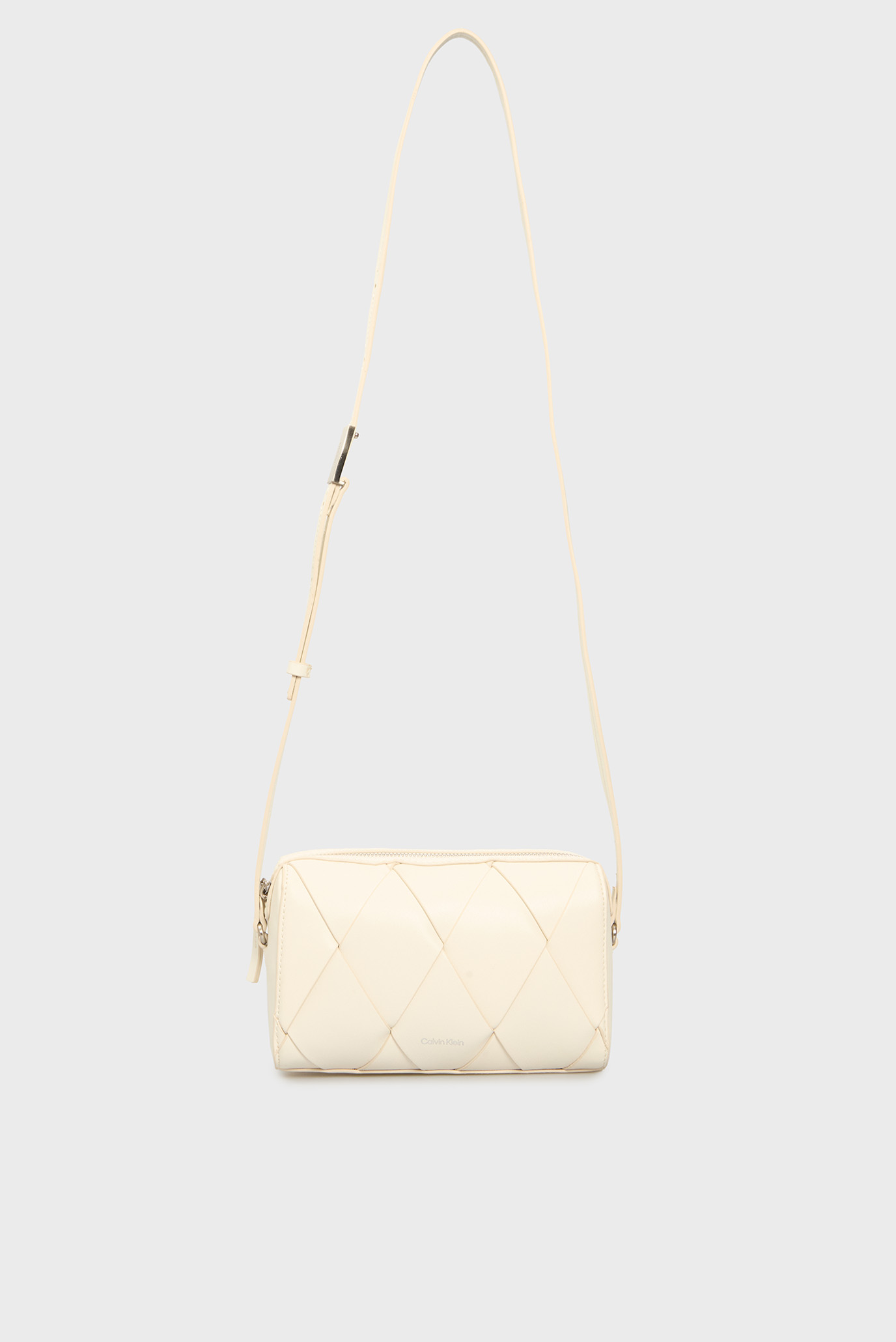 Женская белая сумка CK WOVEN CAMERA BAGCalvin Klein Женская белая сумка CK WOVEN CAMERA BAG 2