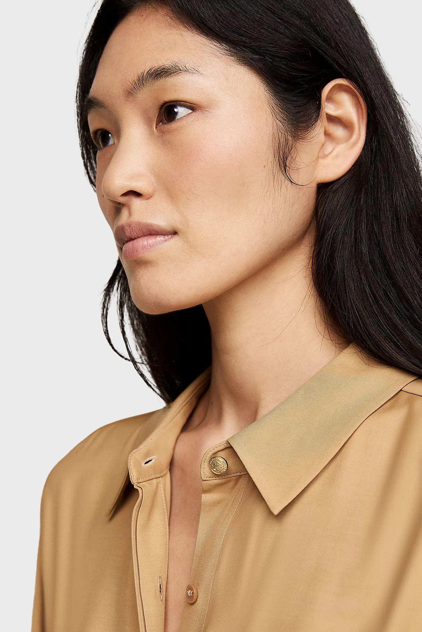 Платье FLUID VISCOSE SHIRT DRESS 4