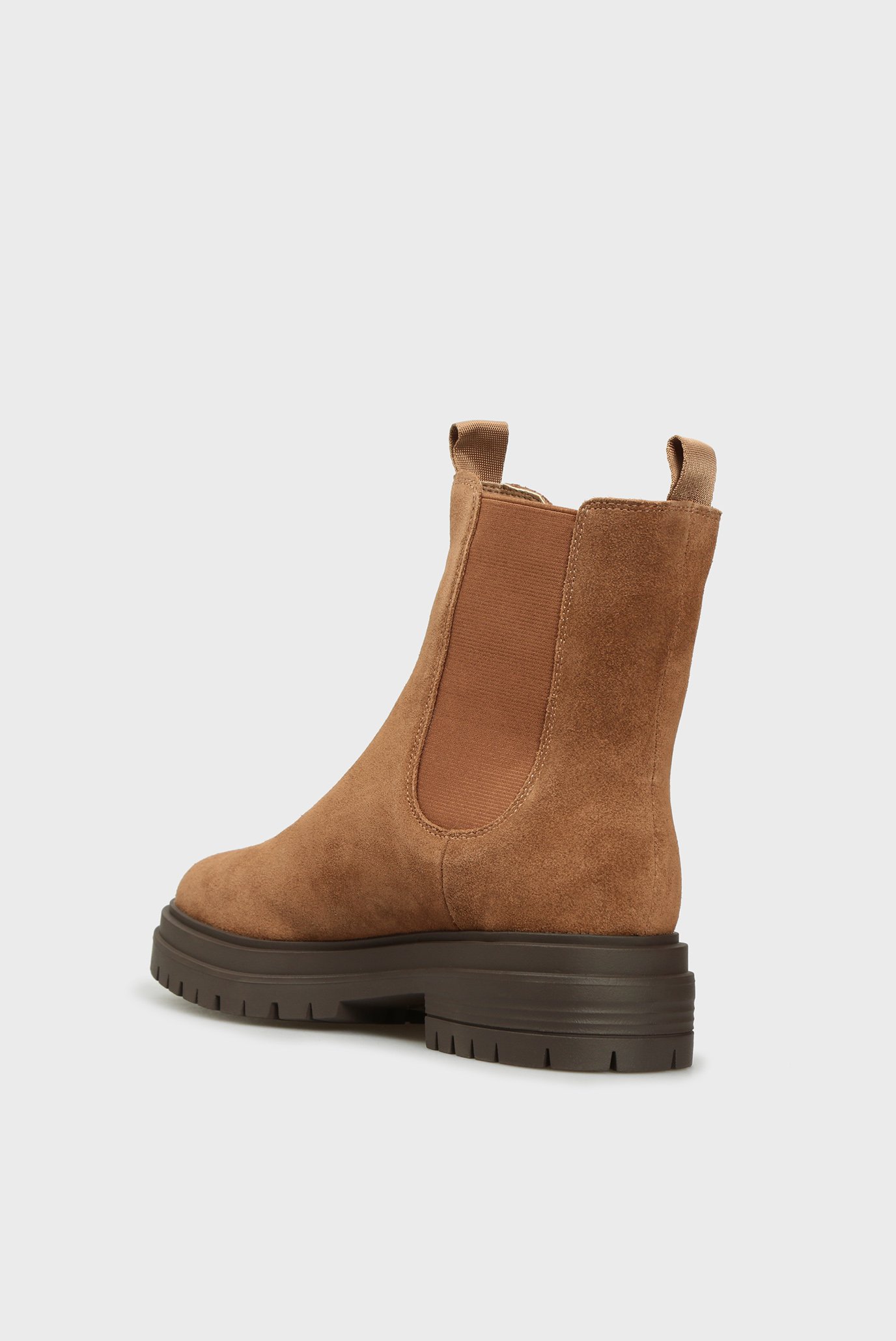 Женские коричневые замшевые челси Li Mei 9