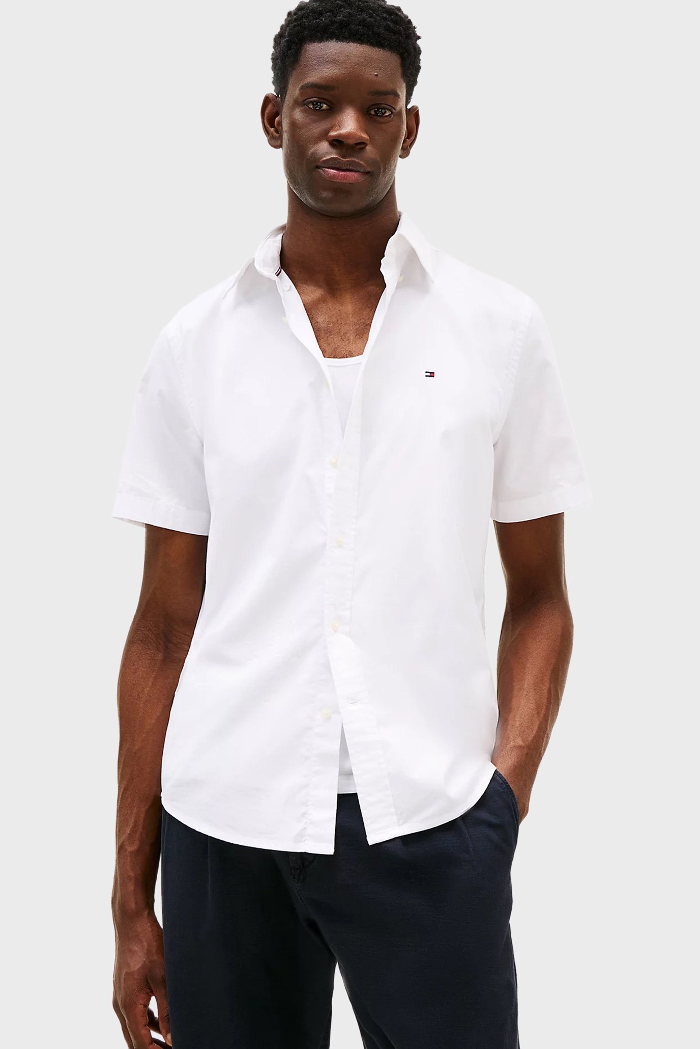 Рубашка с коротким рукавом FLEX POPLIN SOLID S S SHIRT 1