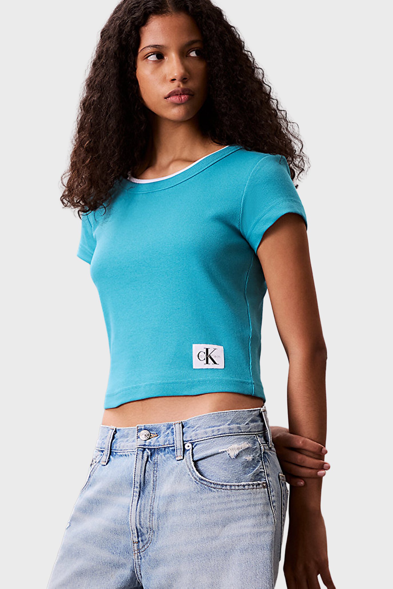 Футболка WOVEN LABEL 2X2 BABY RIB BABY TE 1