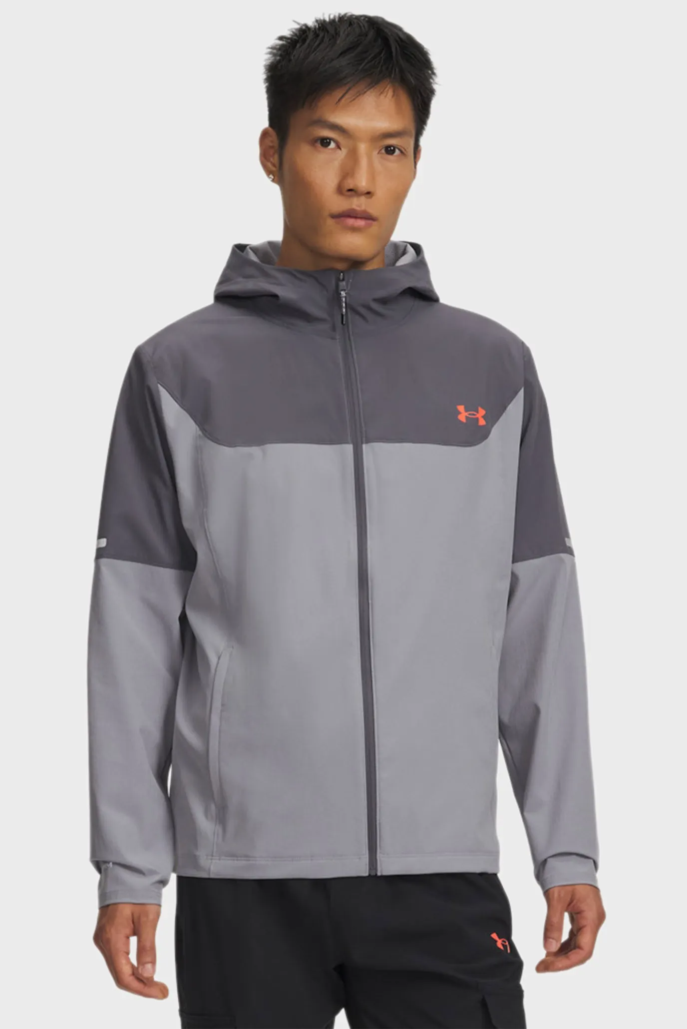 Ветровка UA Tech Utility Woven Jckt-GRY 1