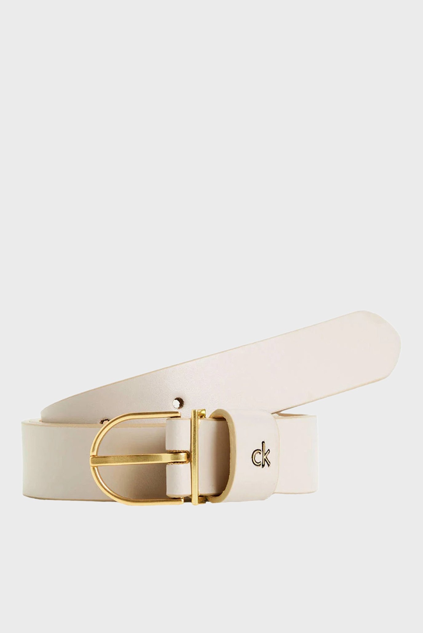 Ремень/CK METAL LOOP ROUND BUCKLE 25MM 1