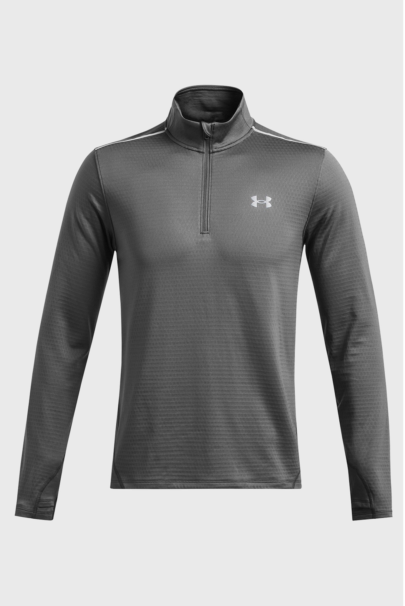 Мужская серая спортивная кофта UA Vanish CW 1 4 Zip 3