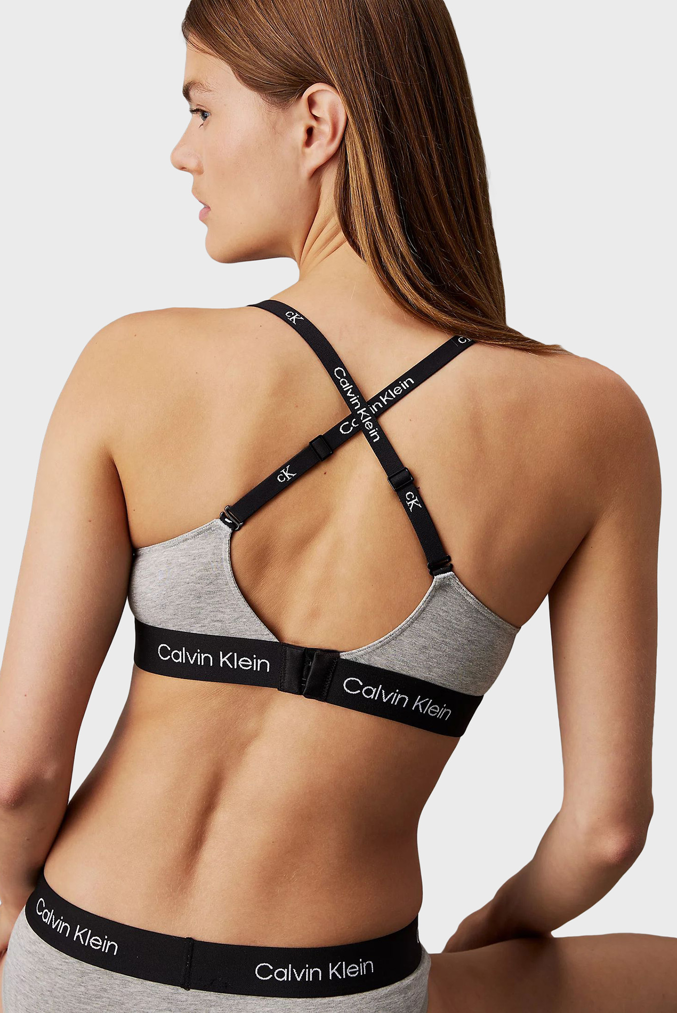 Женский серый бюстгальтер LGHT LINED BRALETTE 9