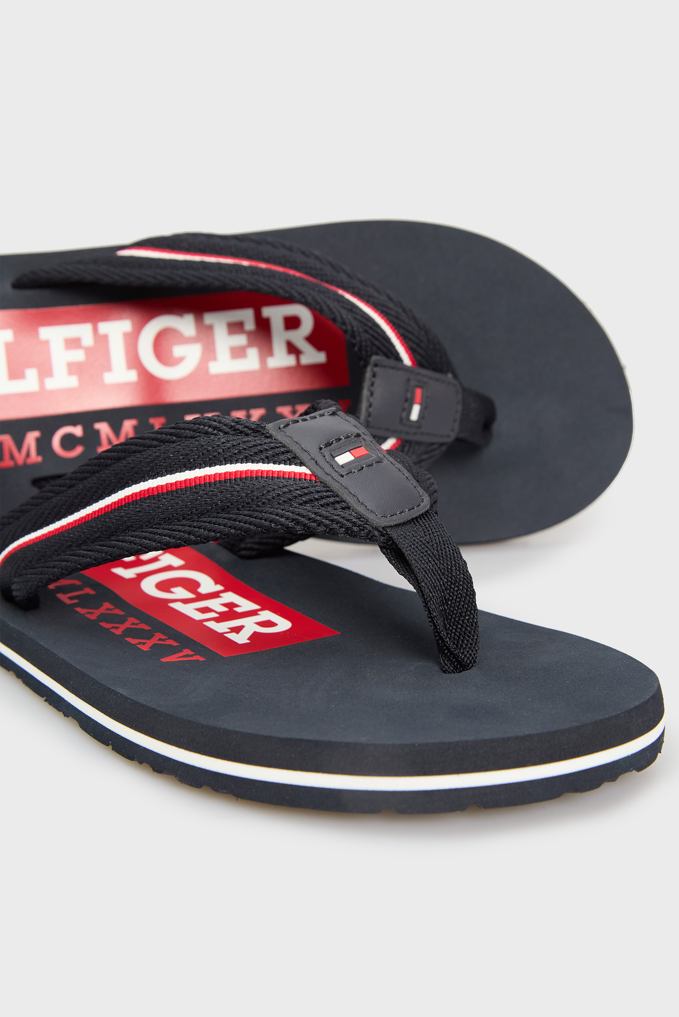 Мужские темно-синие вьетнамки CORPORATE HILFIGER BEACH SANDAL 2