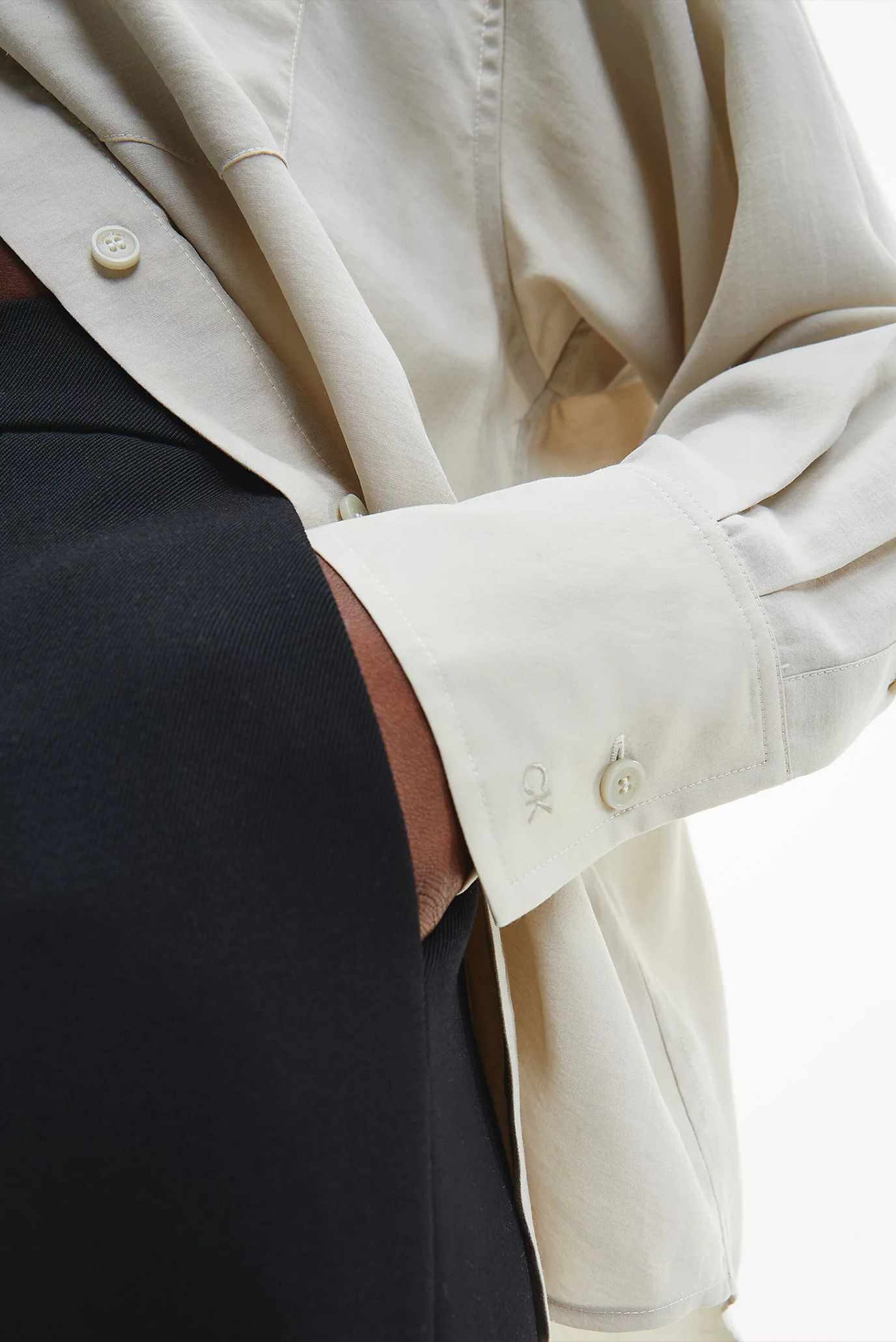 Рубашка/RELAXED SHEER TENCEL SHIRT 4