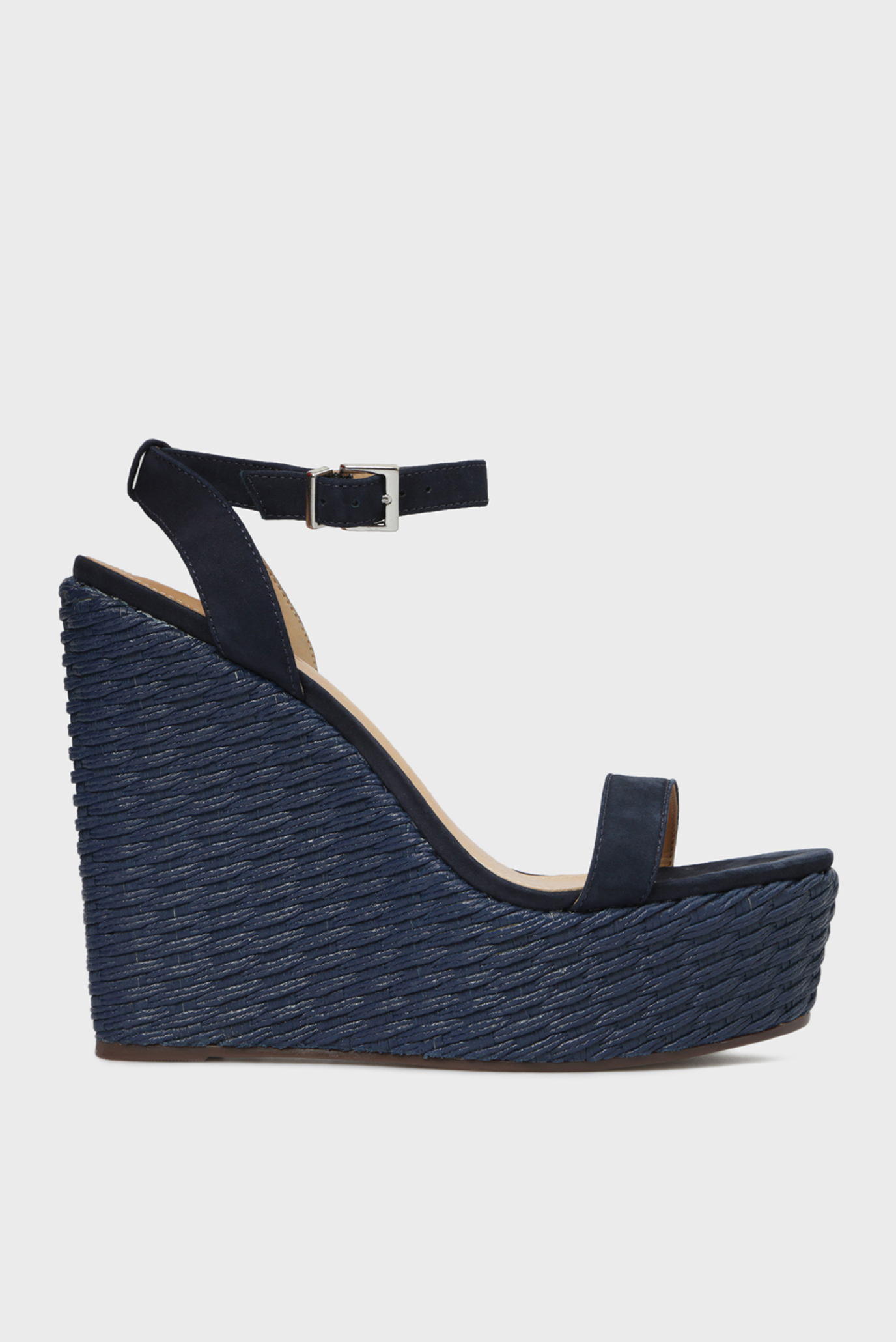 Женские синие кожаные босоножкиSchutz Женские синие кожаные босоножки 6