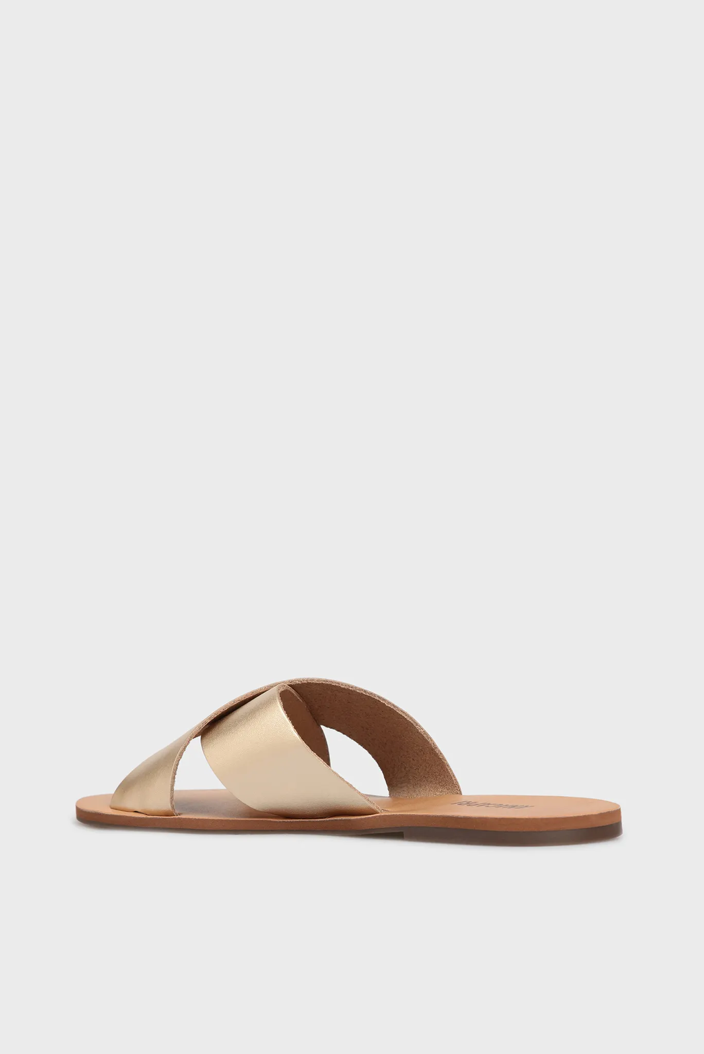 Золотистые шлёпанцы Tommy Hilfiger 3