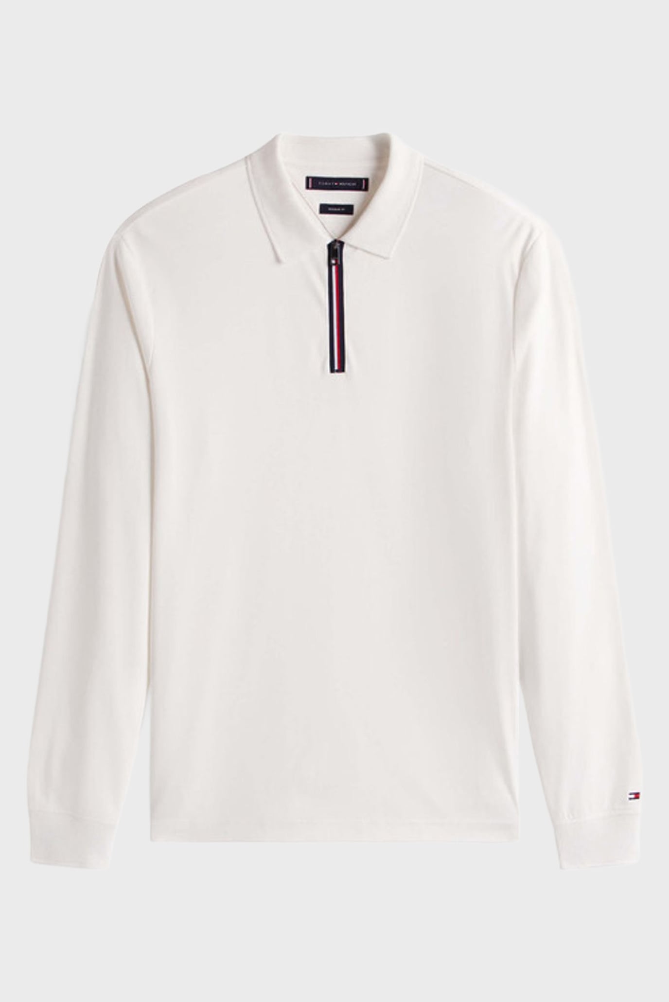 Поло с длинным рукавом LS ZIP INTERLOCK REG POLO 5