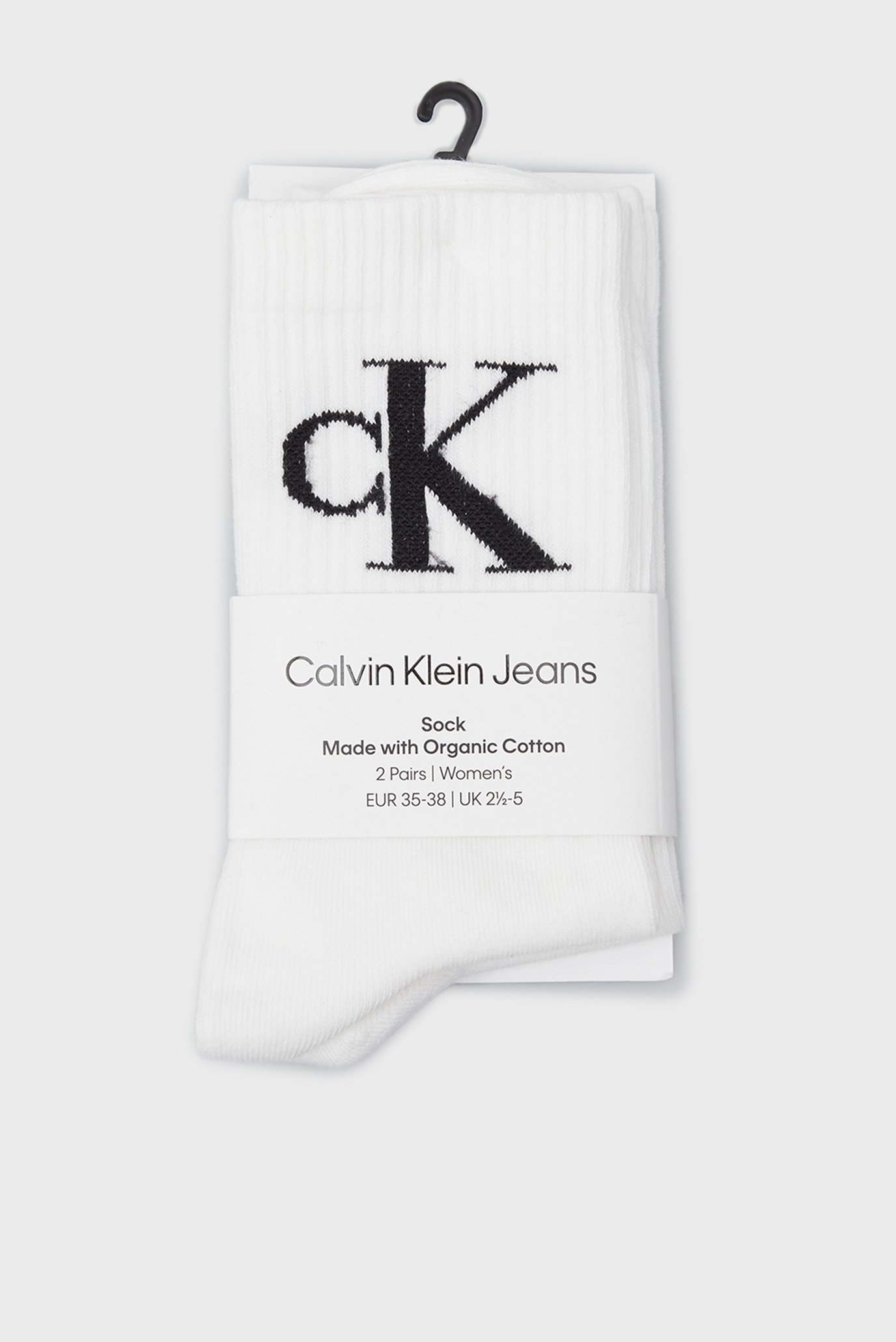 Носки/CKJ WOMEN  SOCK 2P MONOGRAM 1