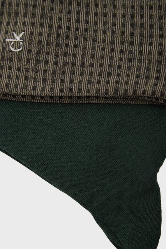 Носки CK MEN SOCK 2P MELANGE GRID