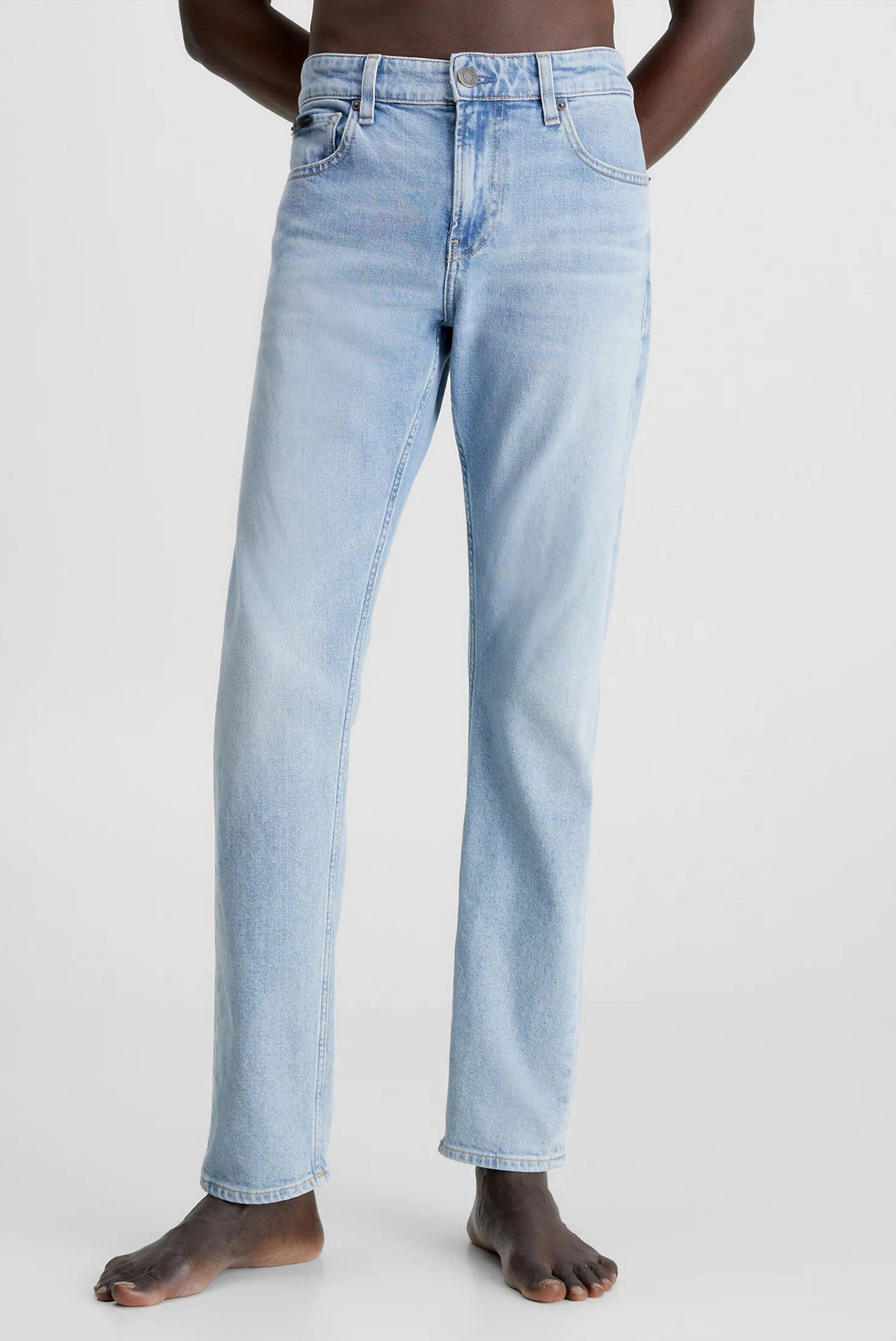 Мужские голубые джинсы SLIM FIT 1
