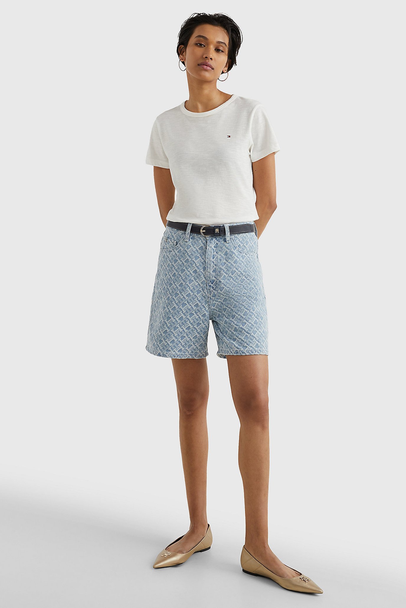 Футболка 1985 SLIM SLUB C-NK SS 2