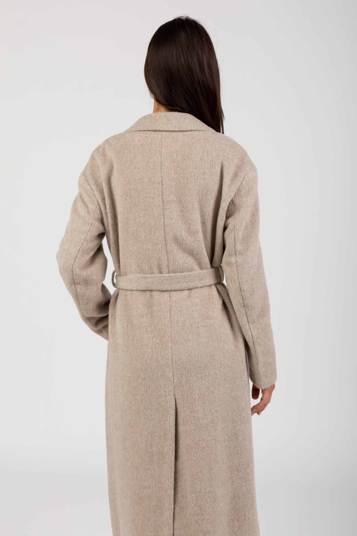 Пальто TEXTURED WOOL WRAP COAT 3
