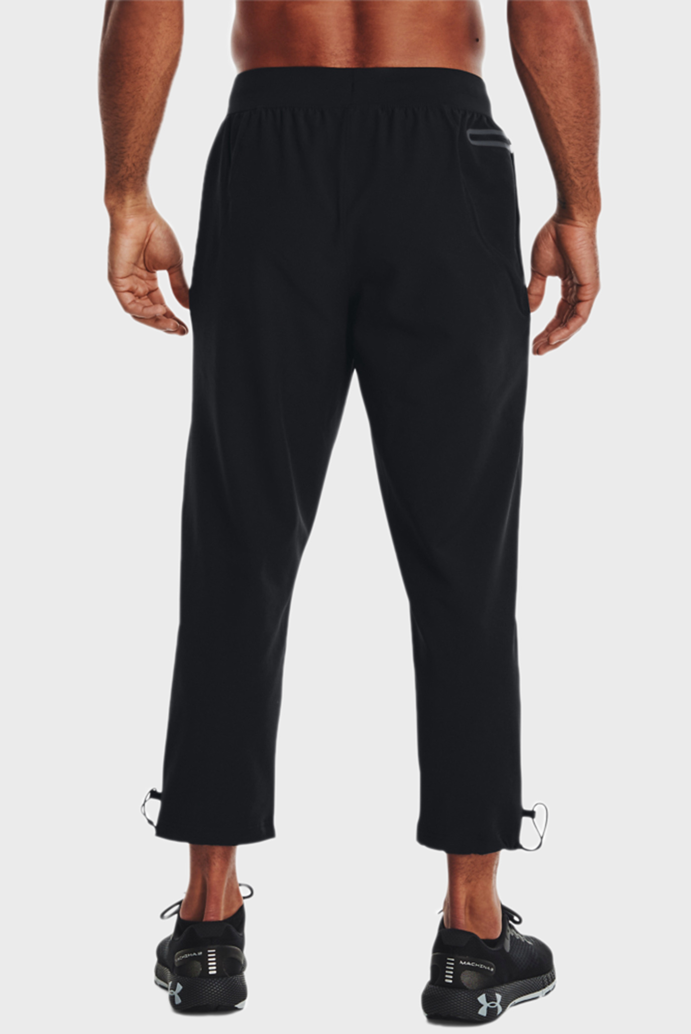 Мужские черные спортивные брюки UA Unstoppable Crop Pant 9