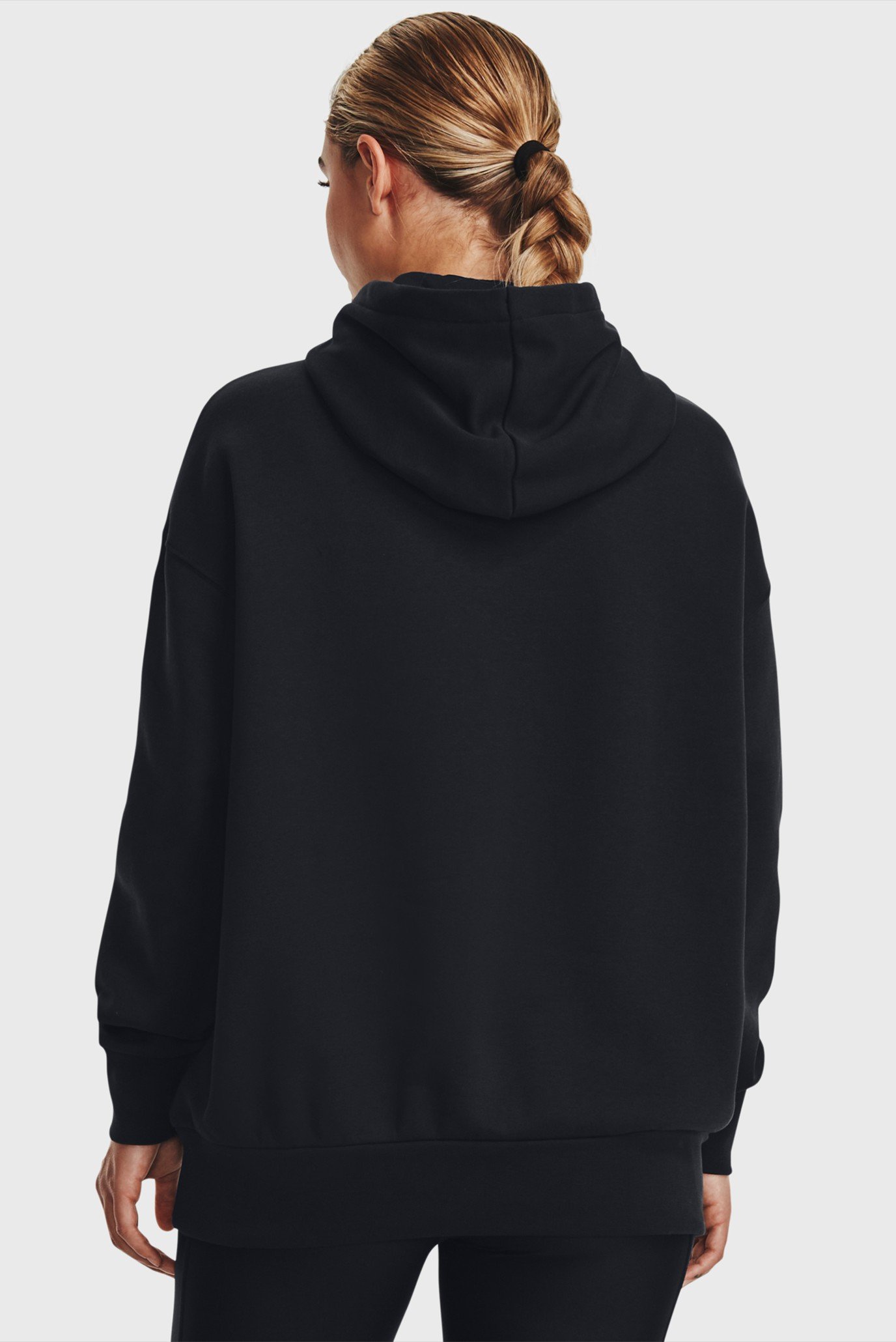 Женское черное худи Essential Flc OS Hoodie 3