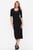 Платье MODAL RIB MIDI 1 2 SLV DRESS