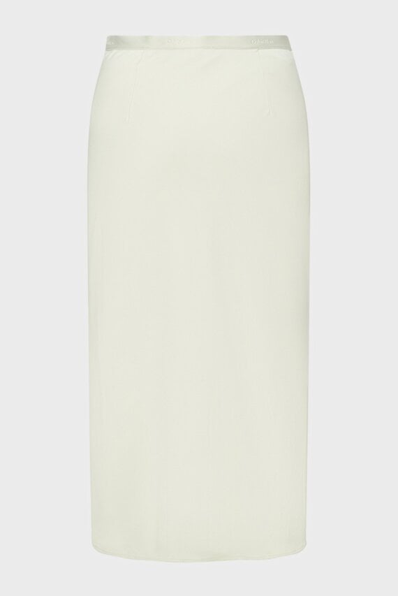 Женская мятная юбка