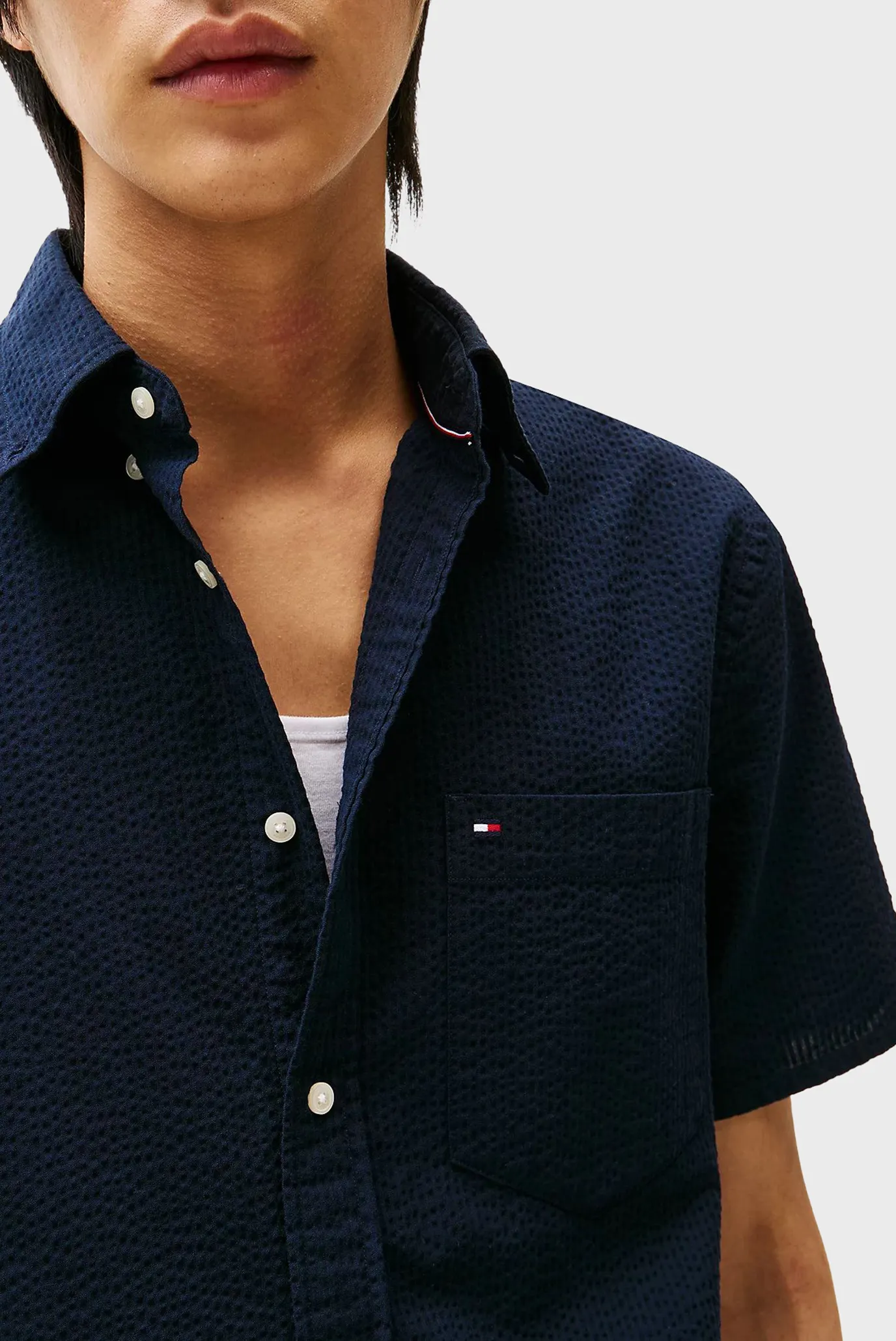 Рубашка с коротким рукавом SEERSUCKER SOLID SS RF  SHIRT 4