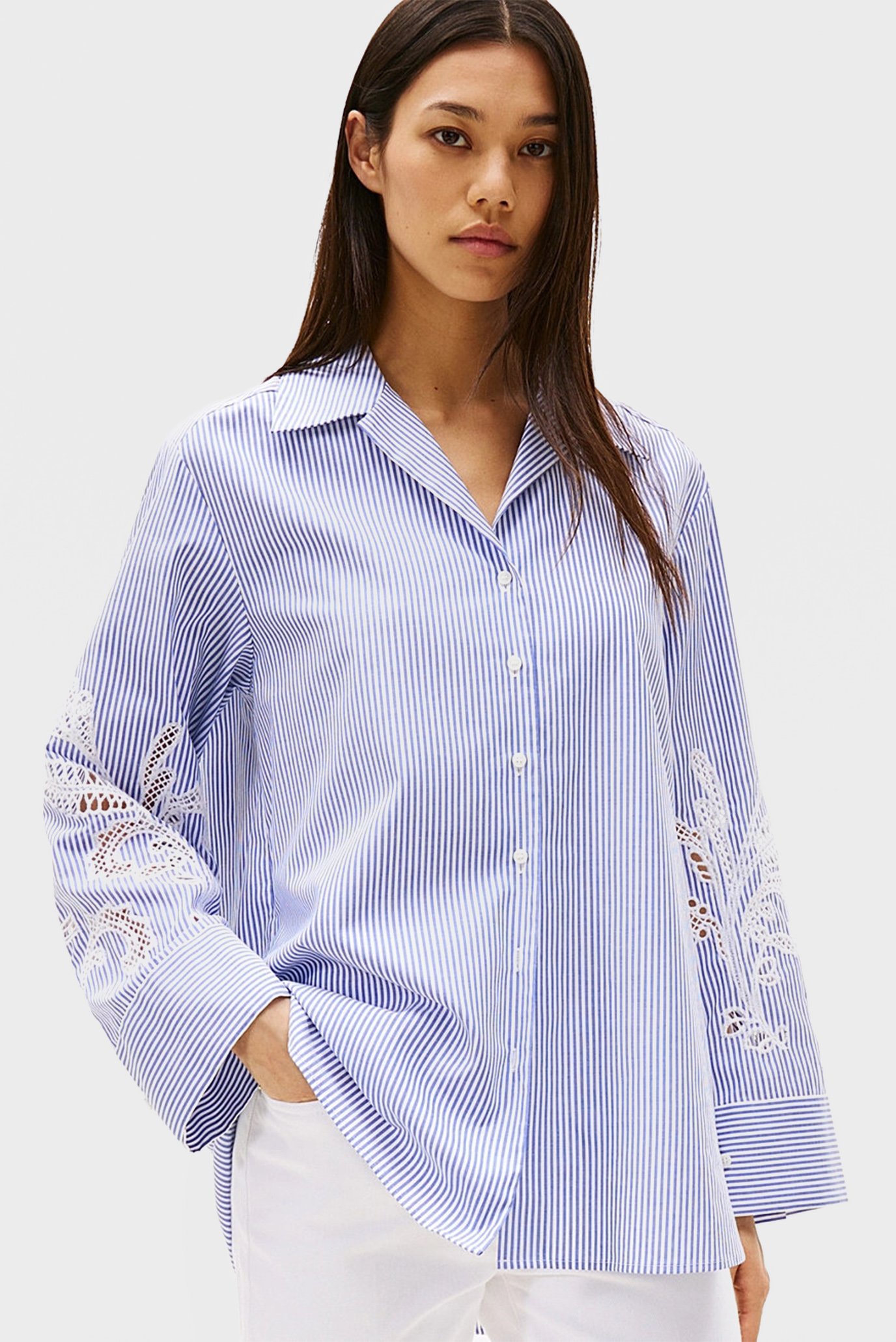 Рубашка BRODERIE ANGLAISE COTTON SHIRT 1
