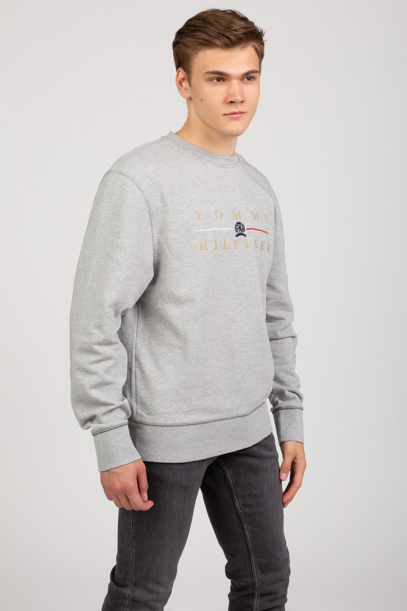 Свитшот WCC ICON CREST HEATHER CREWNECK Tommy Hilfiger MW0MW22354 — FR Group