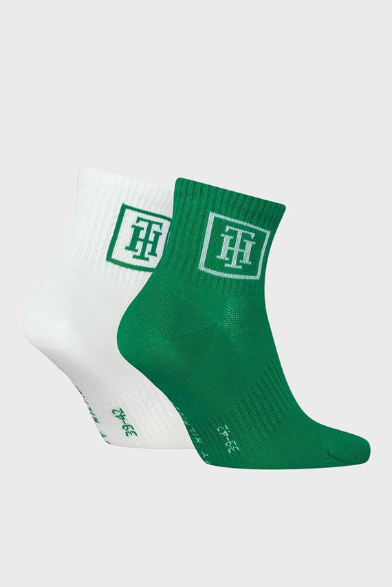 Носки TH MEN QUARTER 2P MONOGRAM LOCKER