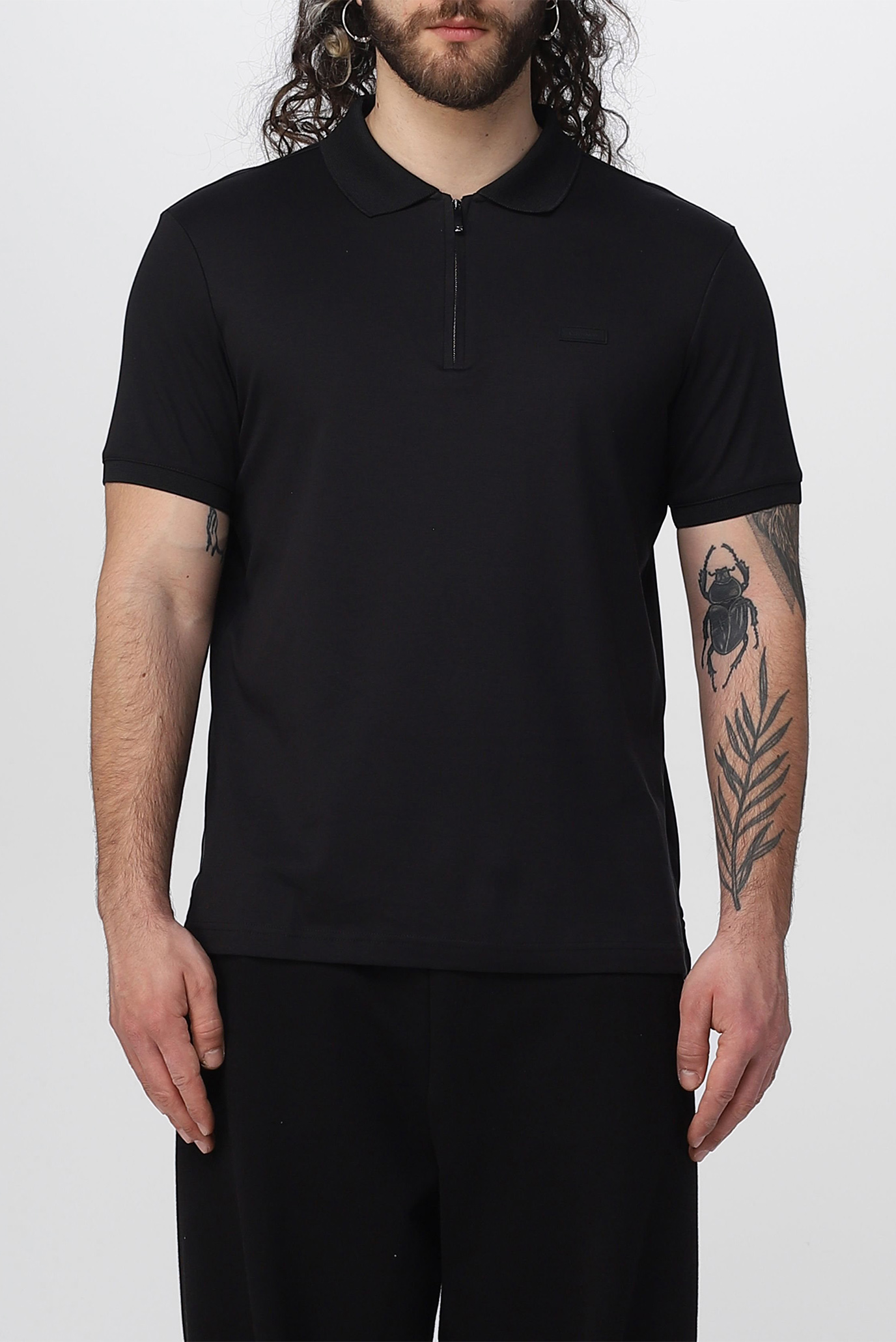 Поло SMOOTH COTTON WELT ZIP POLO 1