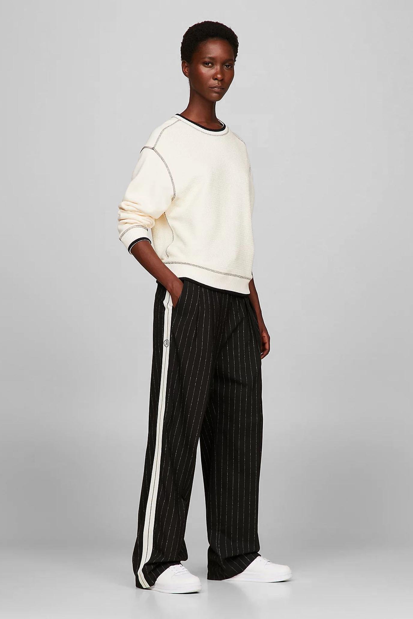 Штаны RELAXED STRAIGHT PINSTRIPE PANTTommy Hilfiger Штаны RELAXED STRAIGHT PINSTRIPE PANT 2