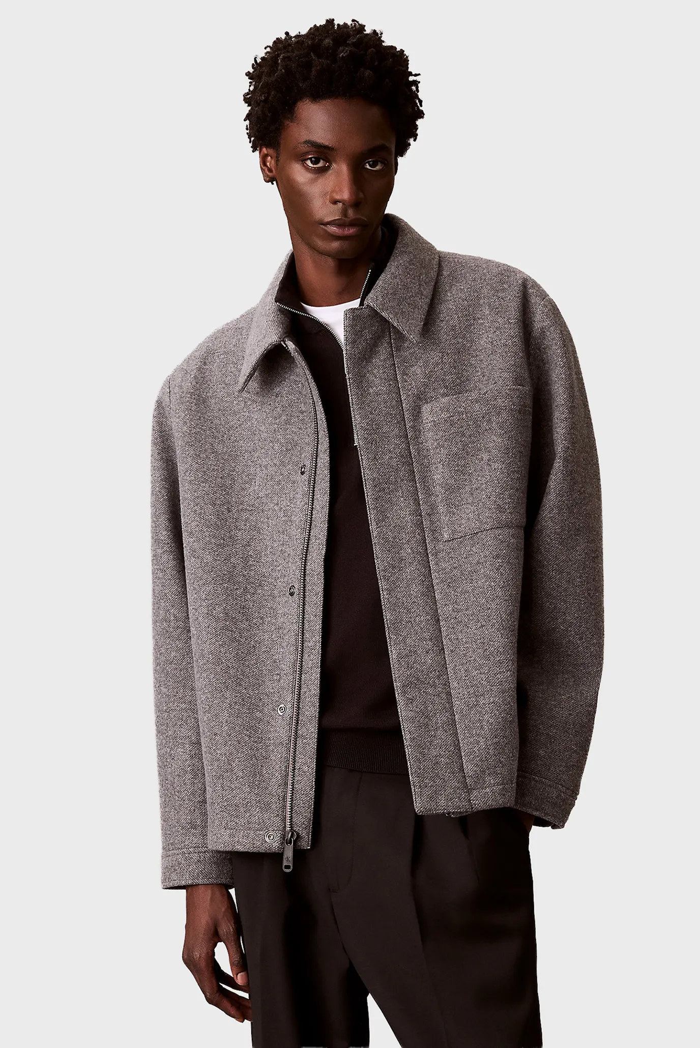 Куртка демисезонная LS FILLED TECH WOOL SHIRT JACKET 1