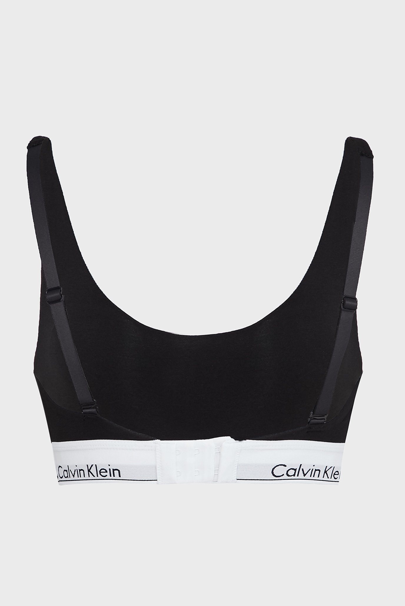 Женский черный топ LIGHTLY LINED BRALETTECalvin Klein Женский черный топ LIGHTLY LINED BRALETTE 7