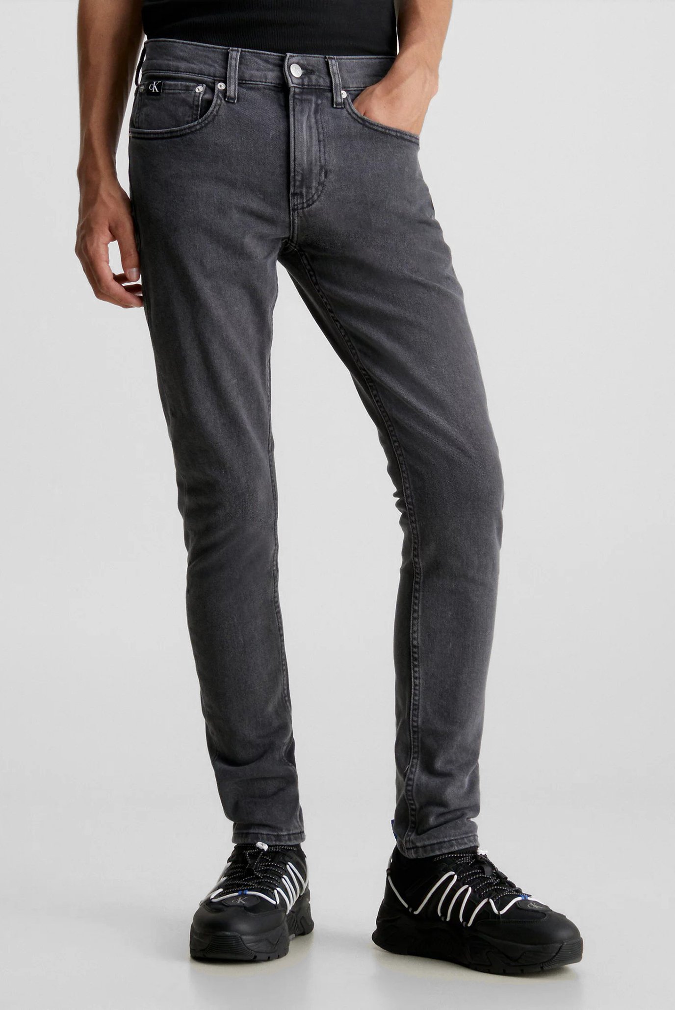 Мужские серые джинсы SLIM TAPER 1