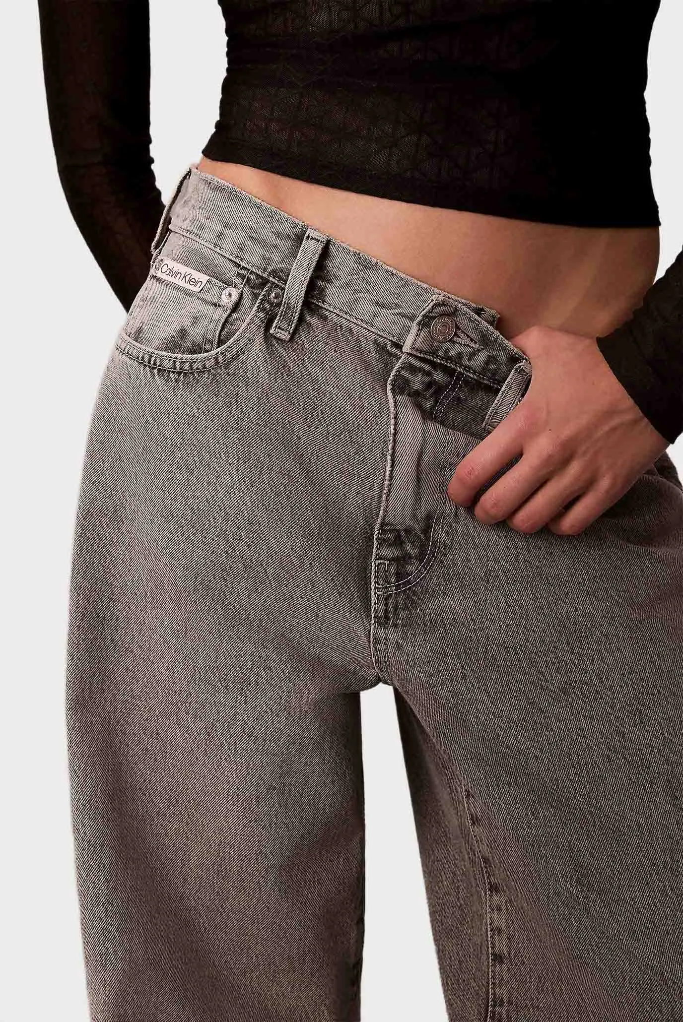 Джинсы THE WIDE LEG GREY STERLING 4