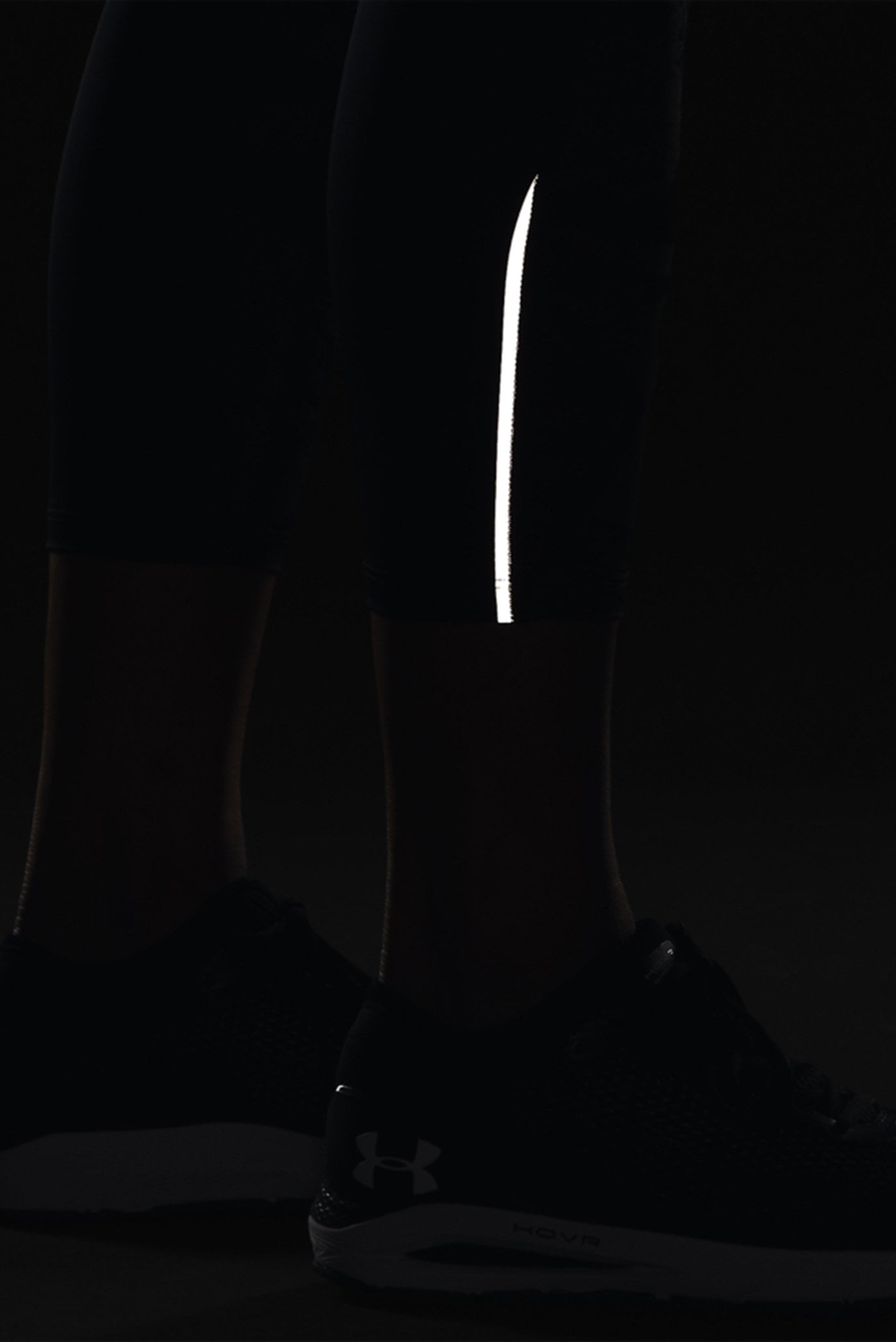 Женские черные тайтсы UA Destroy All Miles Ankle Tight 14