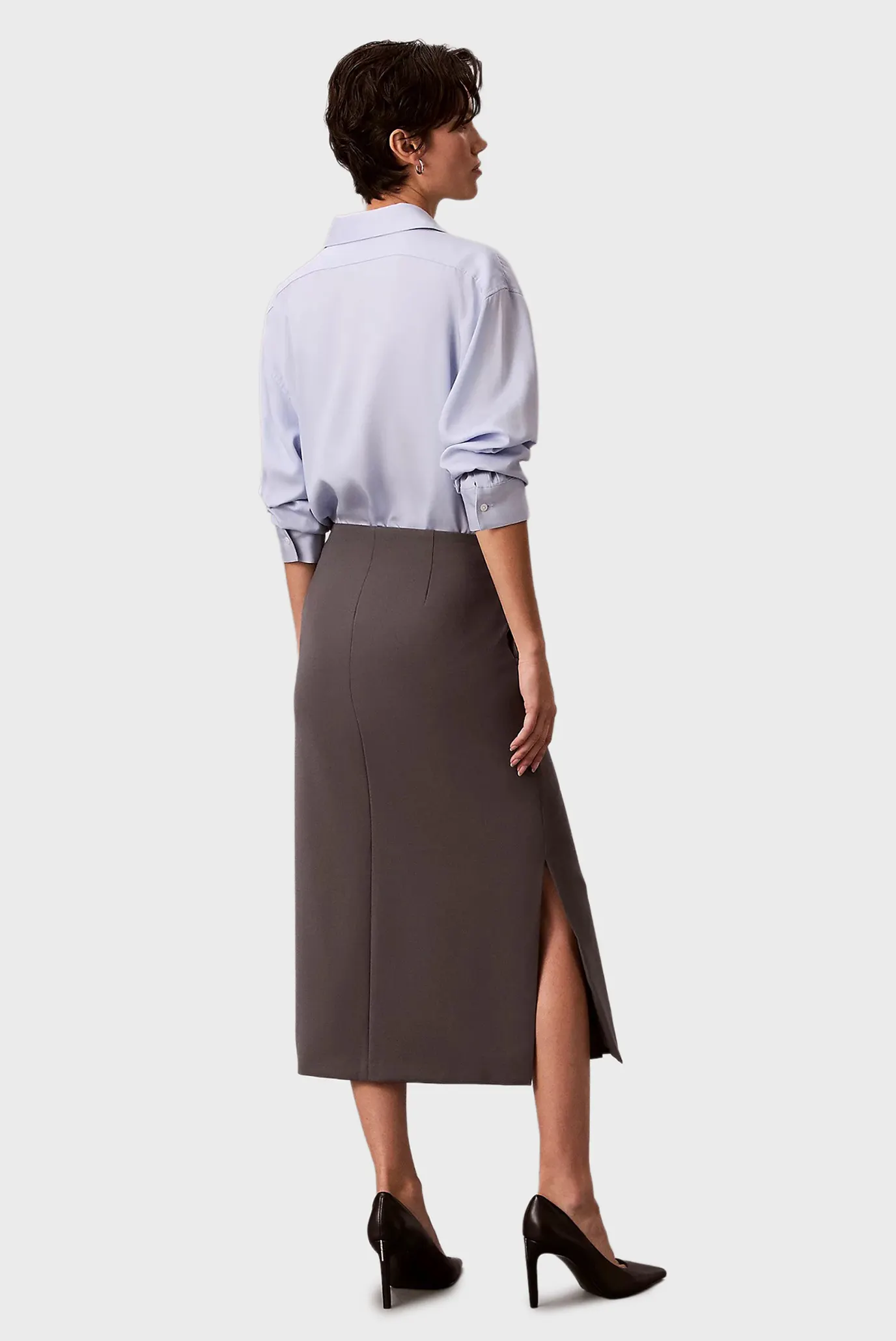 Юбка STRETCH SUITING MIDI SKIRT 4
