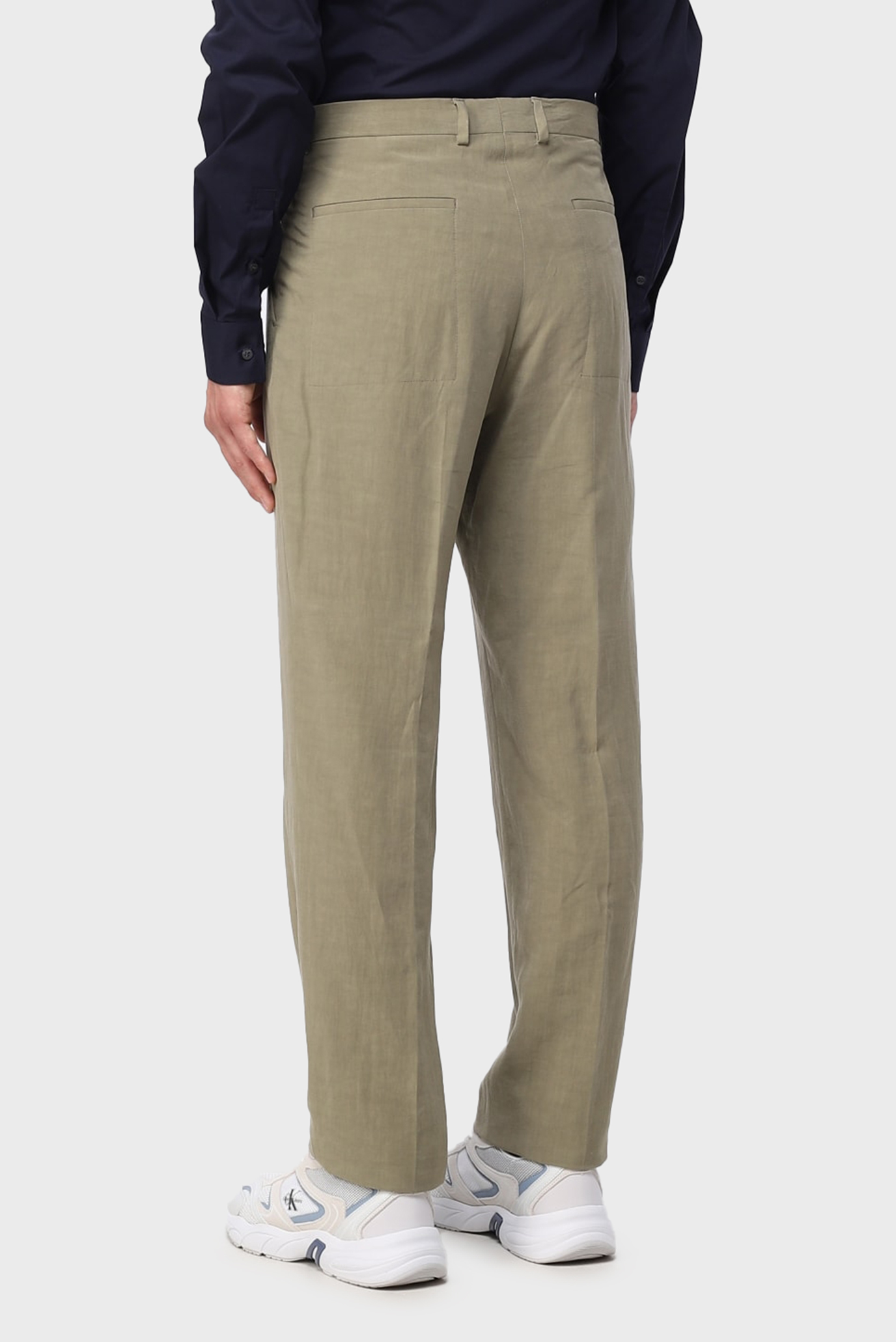 Штаны LINEN VISCOSE STRAIGHT PANTS 6