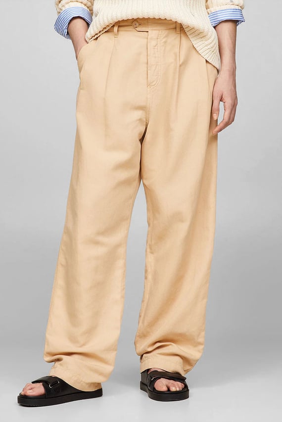 Штаны COTTON LINEN RLX STRAIGHT PANT