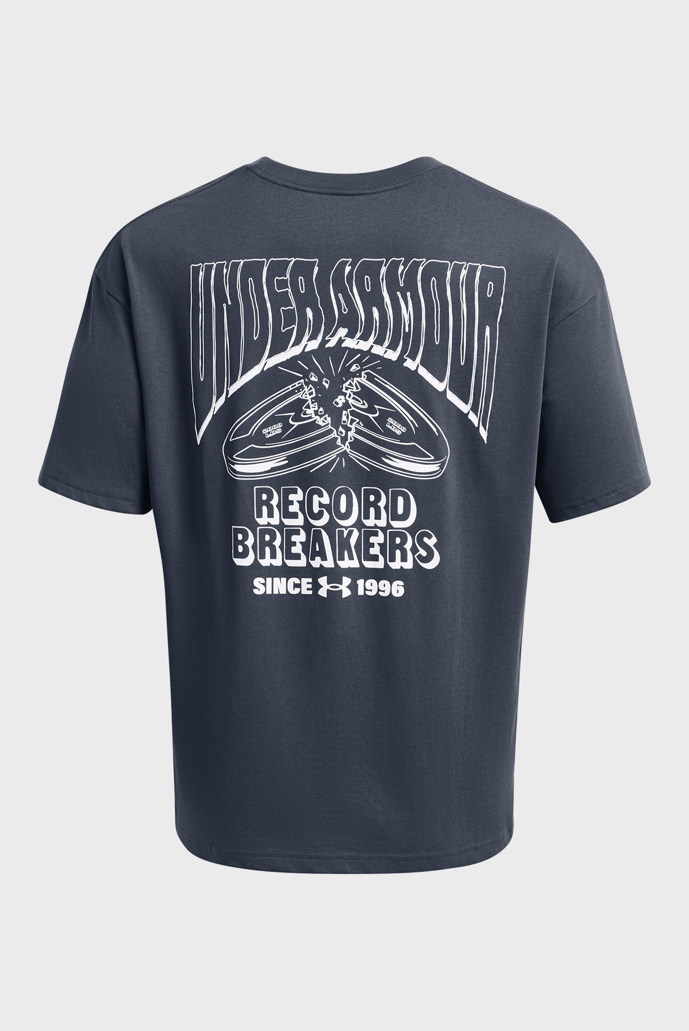 Мужская темно-серая футболка UA HW RECORD BREAKERS SS 5