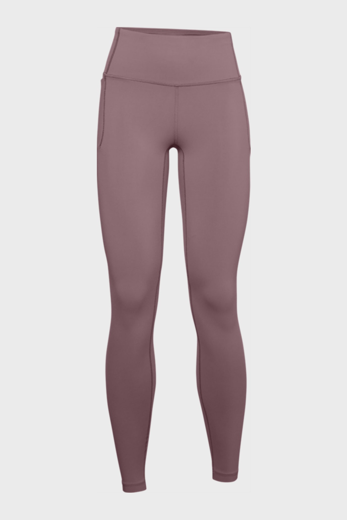 Женские розовые тайтсы UA Meridian Leggings 9