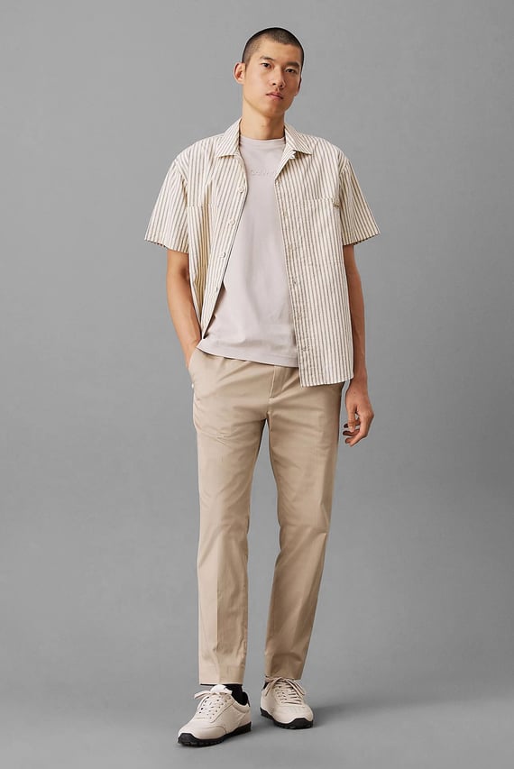Брюки STRETCH SATEEN JOGGER