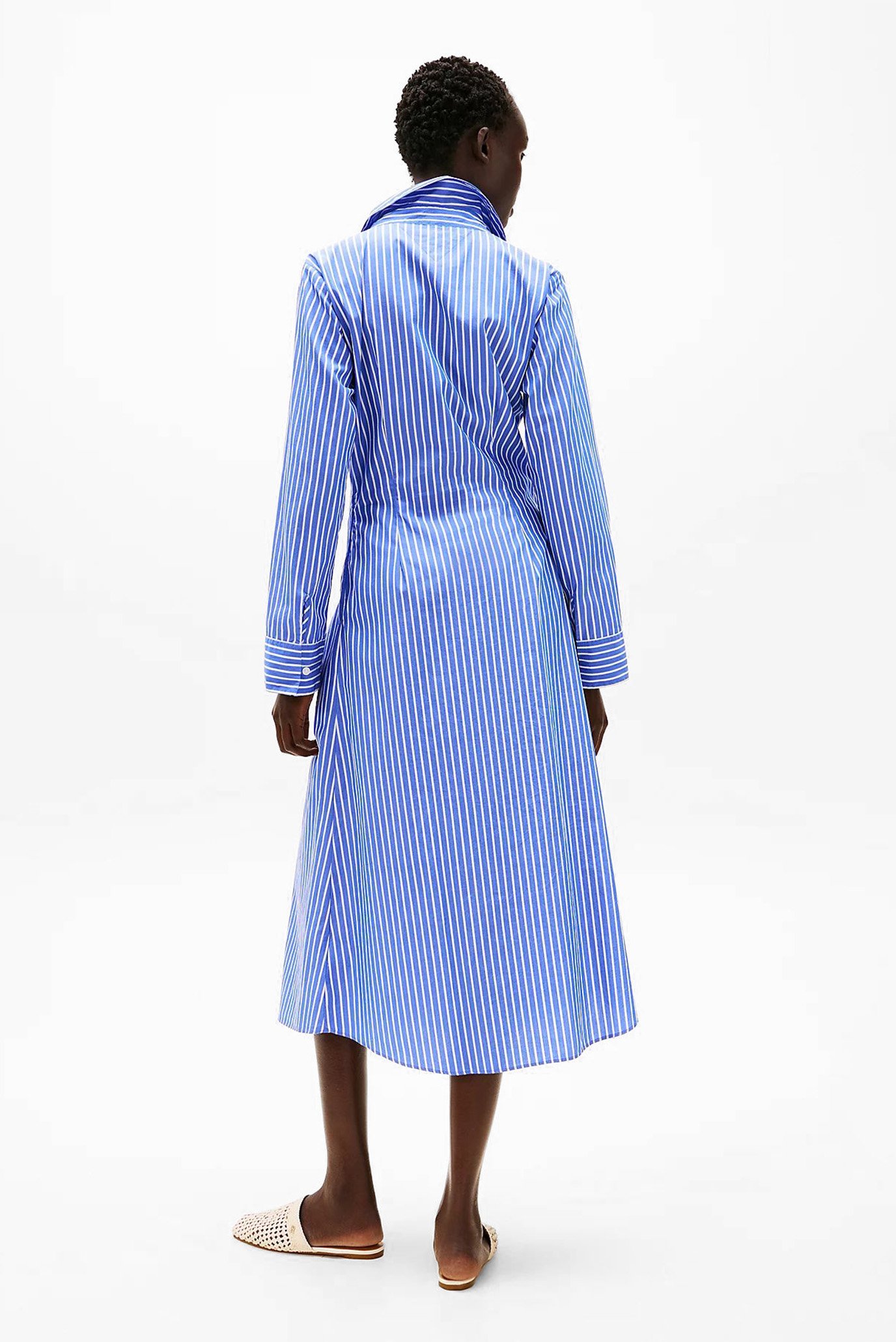 Платье SOFT CO KNOT LS SHIRT DRESSTommy Hilfiger Платье SOFT CO KNOT LS SHIRT DRESS 3