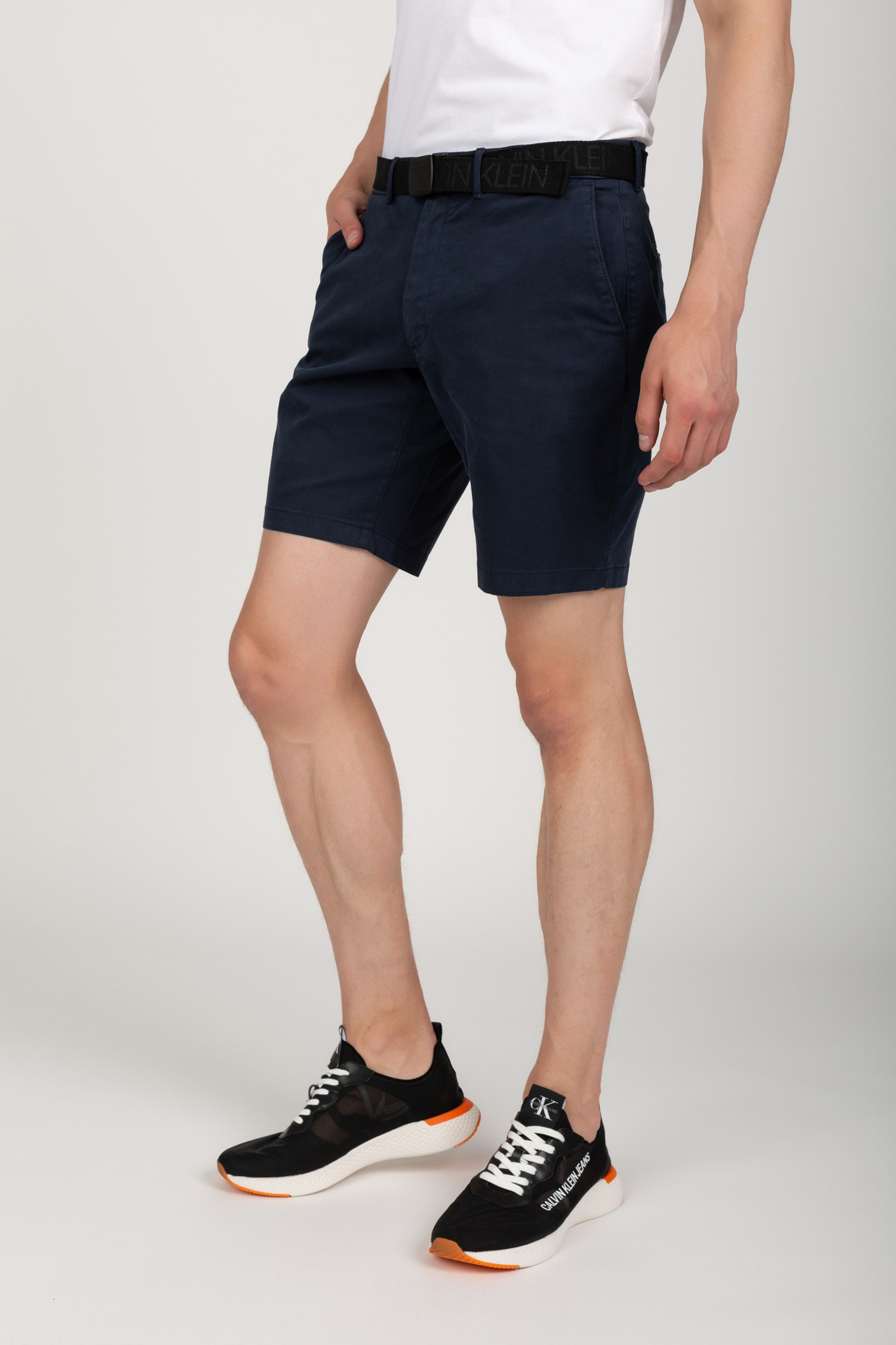 Шорты GARMENT DYE BELTED SHORTS Calvin Klein Шорты GARMENT DYE BELTED SHORTS 2