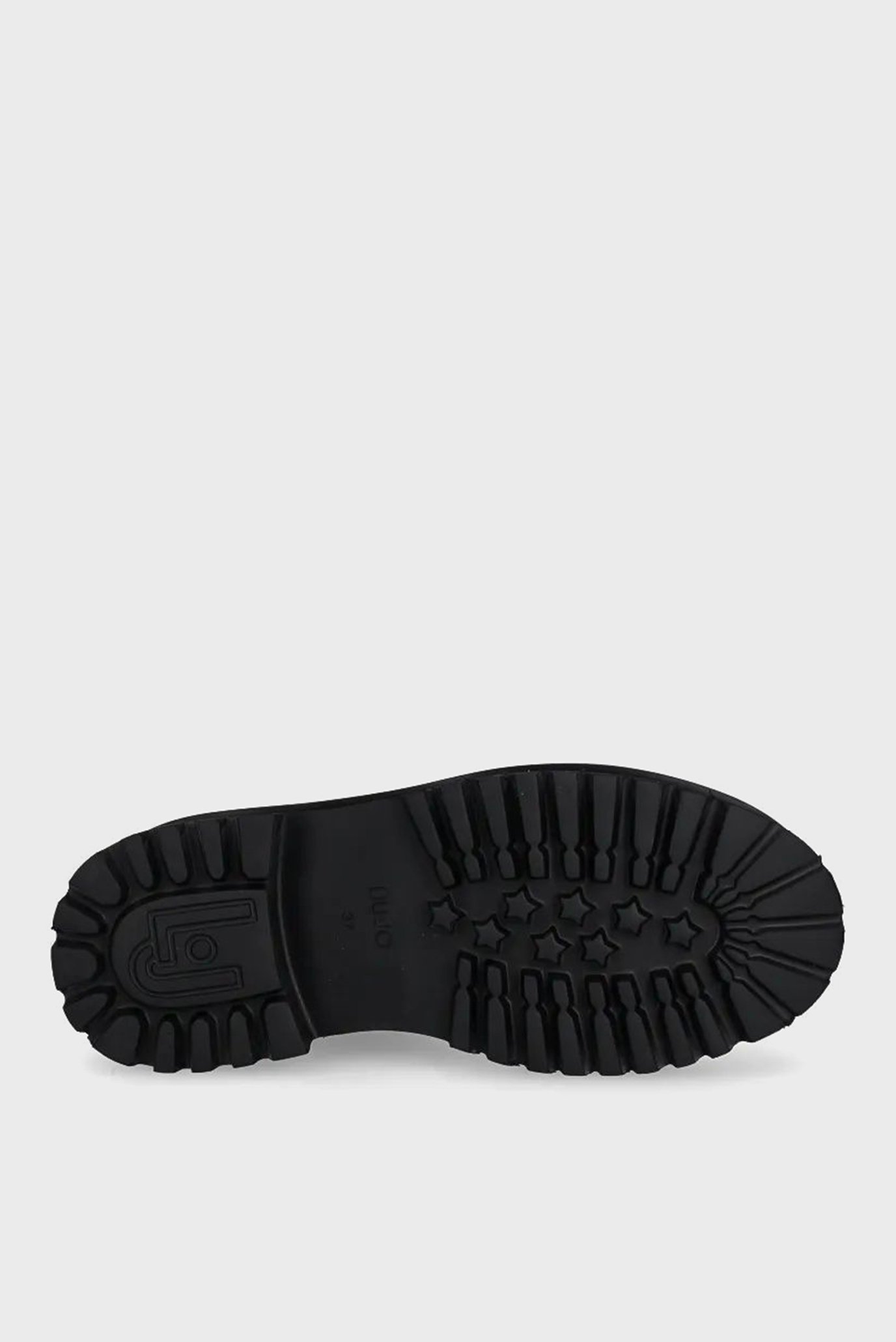 Женские черные кожаные ботинки 5